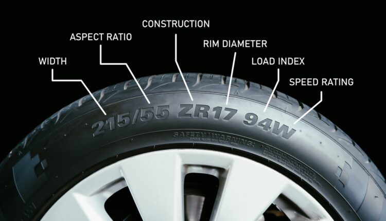 car tire code