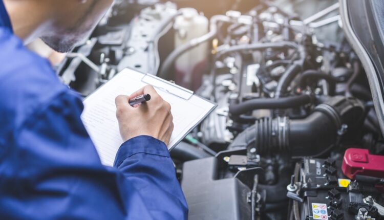 Inspecting a used car