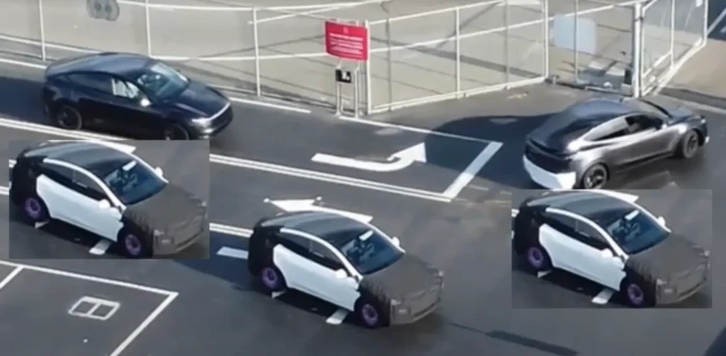 Tesla Model Y simplified version