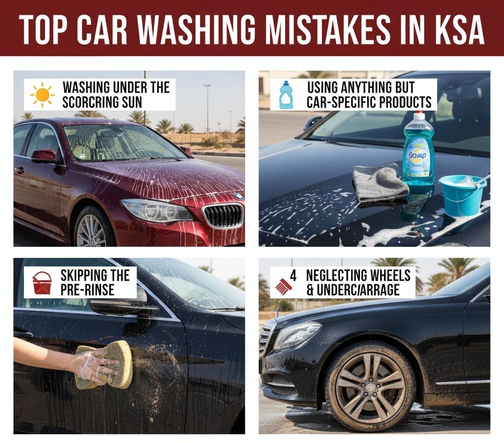 Car Washing Mistakes