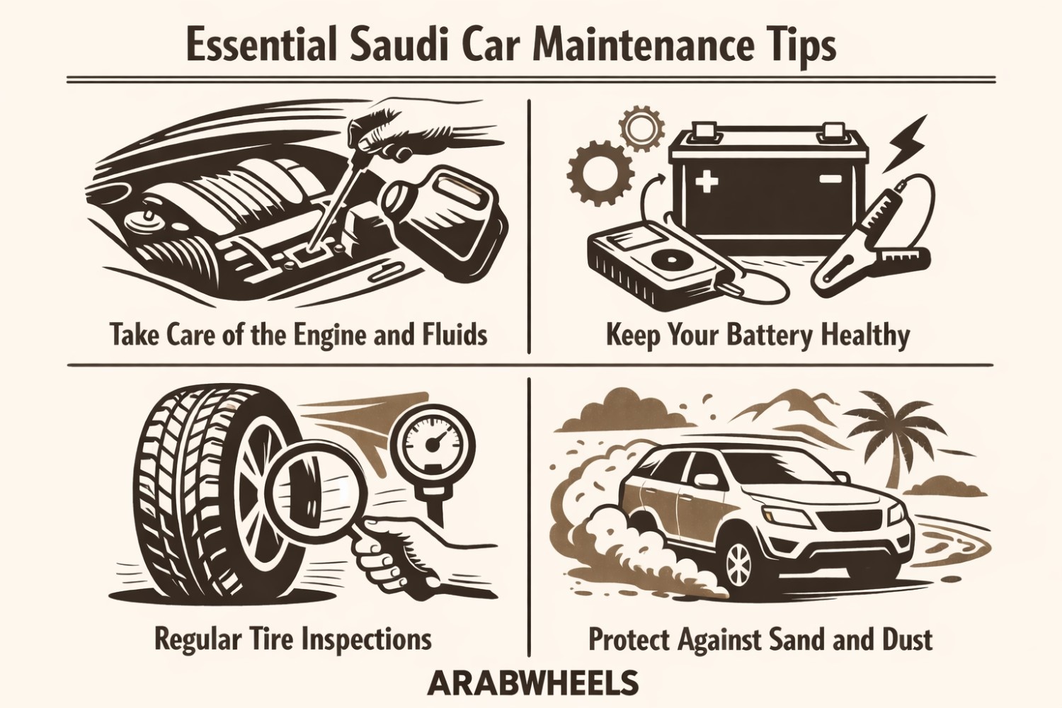 Saudi Car Maintenance Tips